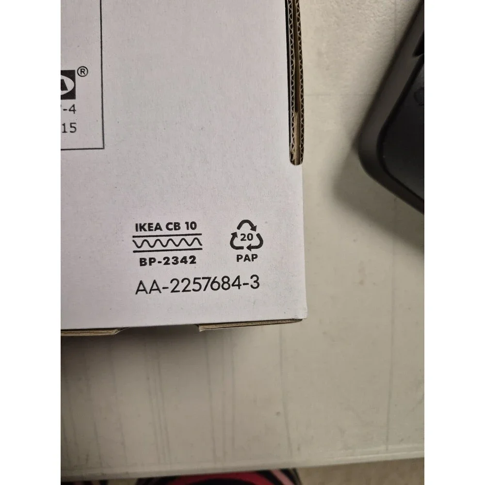 Brand New IKEA SKOTTORP Light Gray Lamp Shade 42 cm (17 